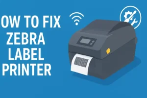 how to fix zebra label printer