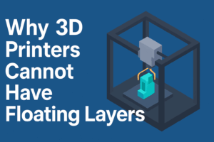 why 3d printer cannot have floating layers