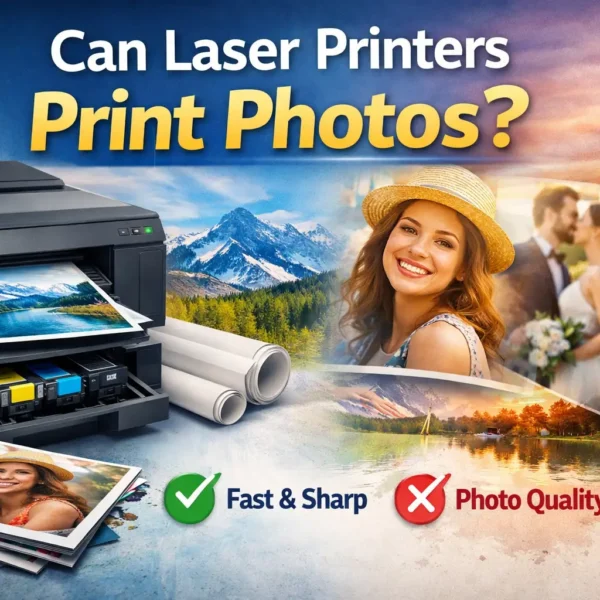 Can laser printers print photos