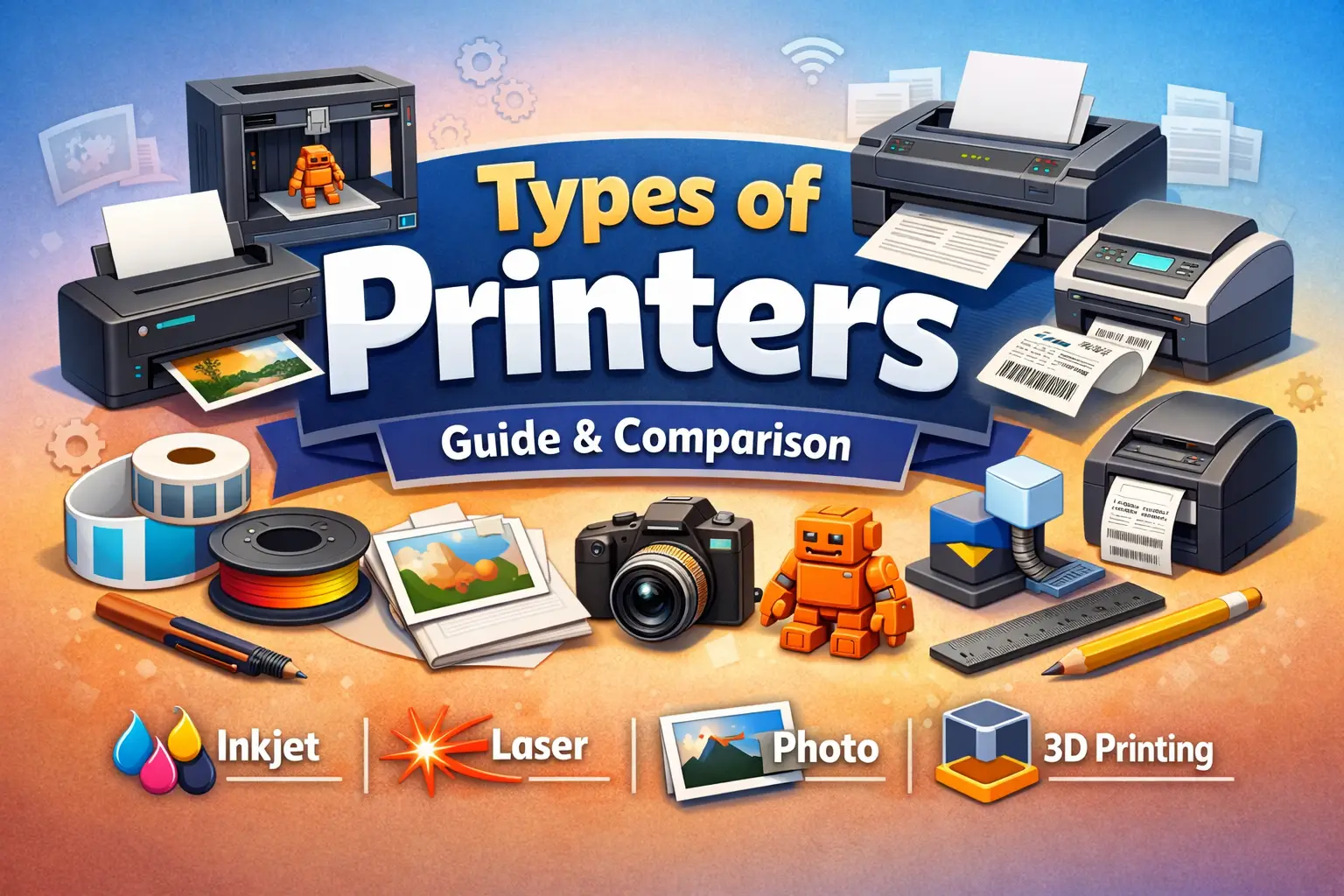 types of printers
