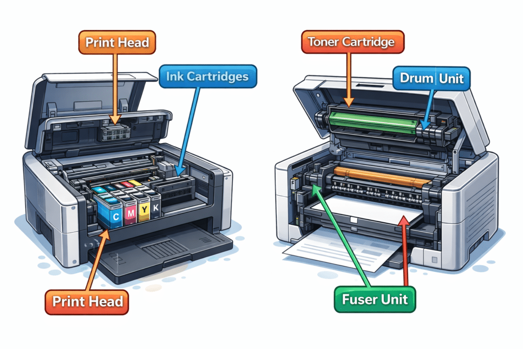 Is My Printer Inkjet or Laser? 2 Step-by-Step Guide to Identify Your Printer Type