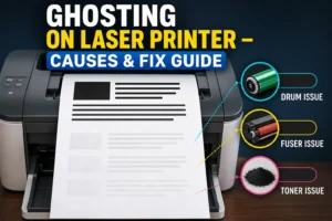 Ghosting on laser printer