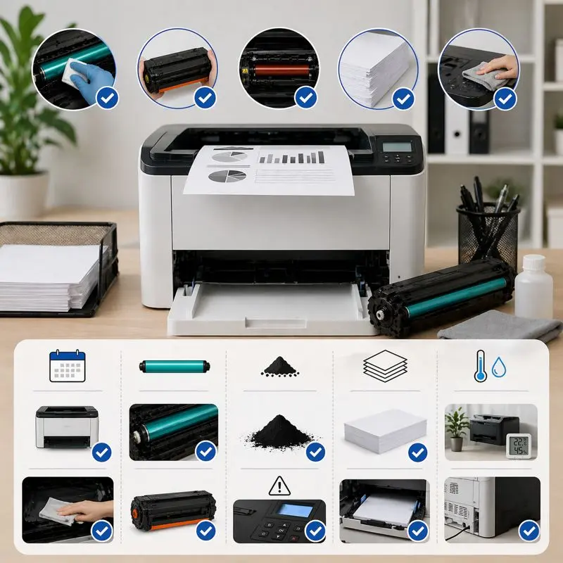 Why Is My Laser Printer Printing Streaks? (Simple Fix Guide) 7 How to Prevent Streaks on a Laser Printer