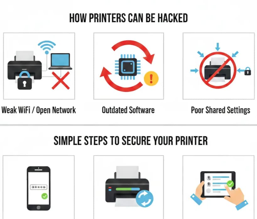 Troubleshoot Laser Printer: Easy Fix Guide 8 Laser Printer Security Issues (Hidden Problem Most Users Ignore)