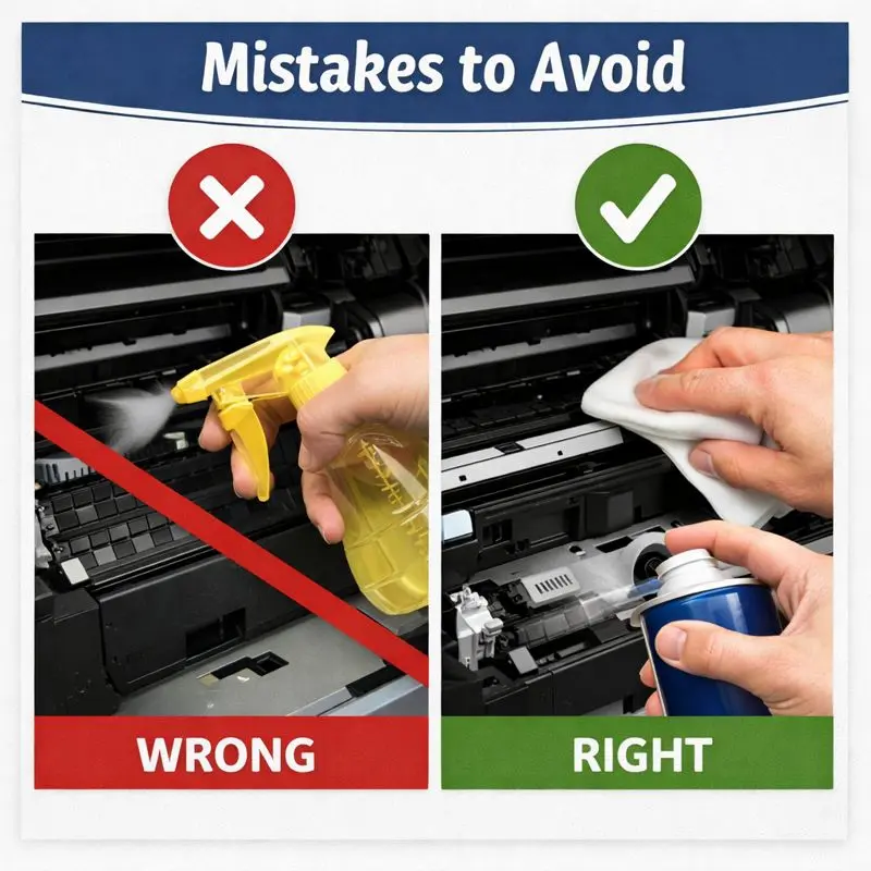 How to clean a laser printer? 6 Mistakes to Avoid When Cleaning a Laser Printer