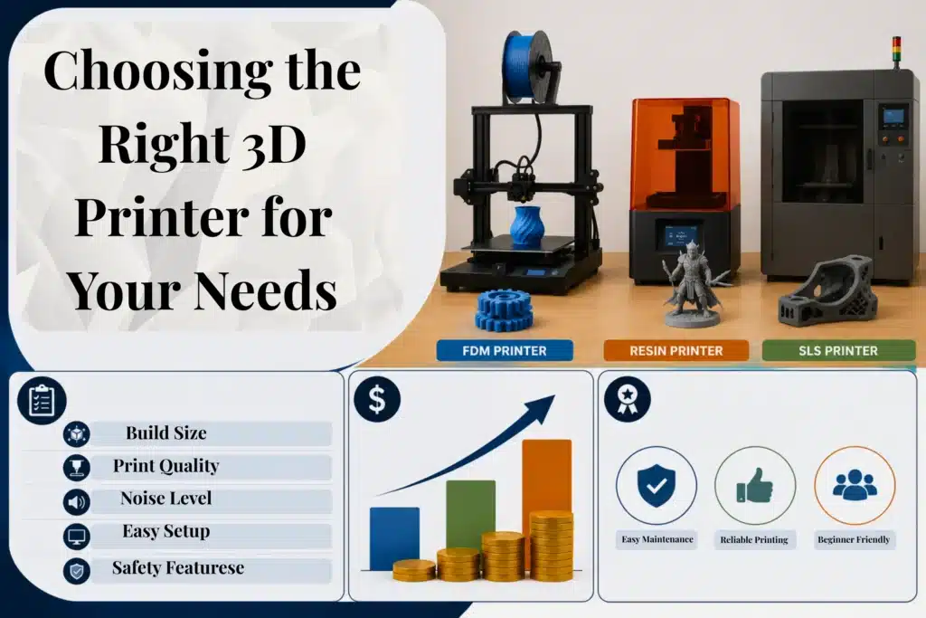 What Do You Need for a 3D Printer? 2 Choosing the Right 3D Printer for Your Needs