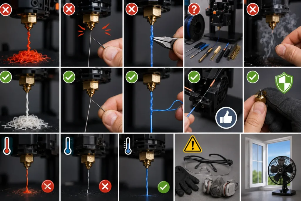 How to Clean 3D Printer Nozzle for Better Prints? 4 Common Mistakes Beginners Make While Cleaning a 3D Printer Nozzle