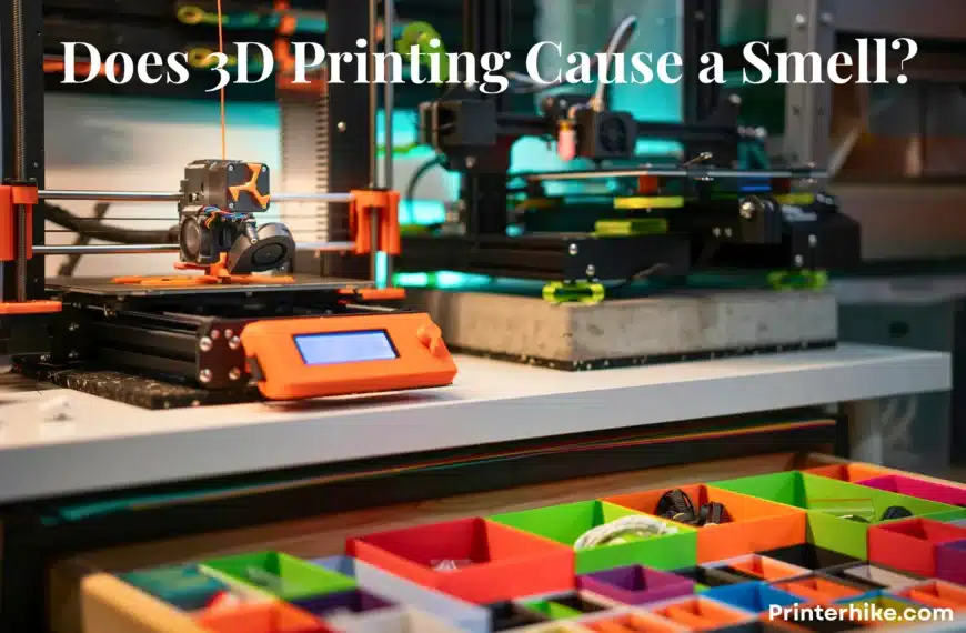 does 3d printing cause a smell
