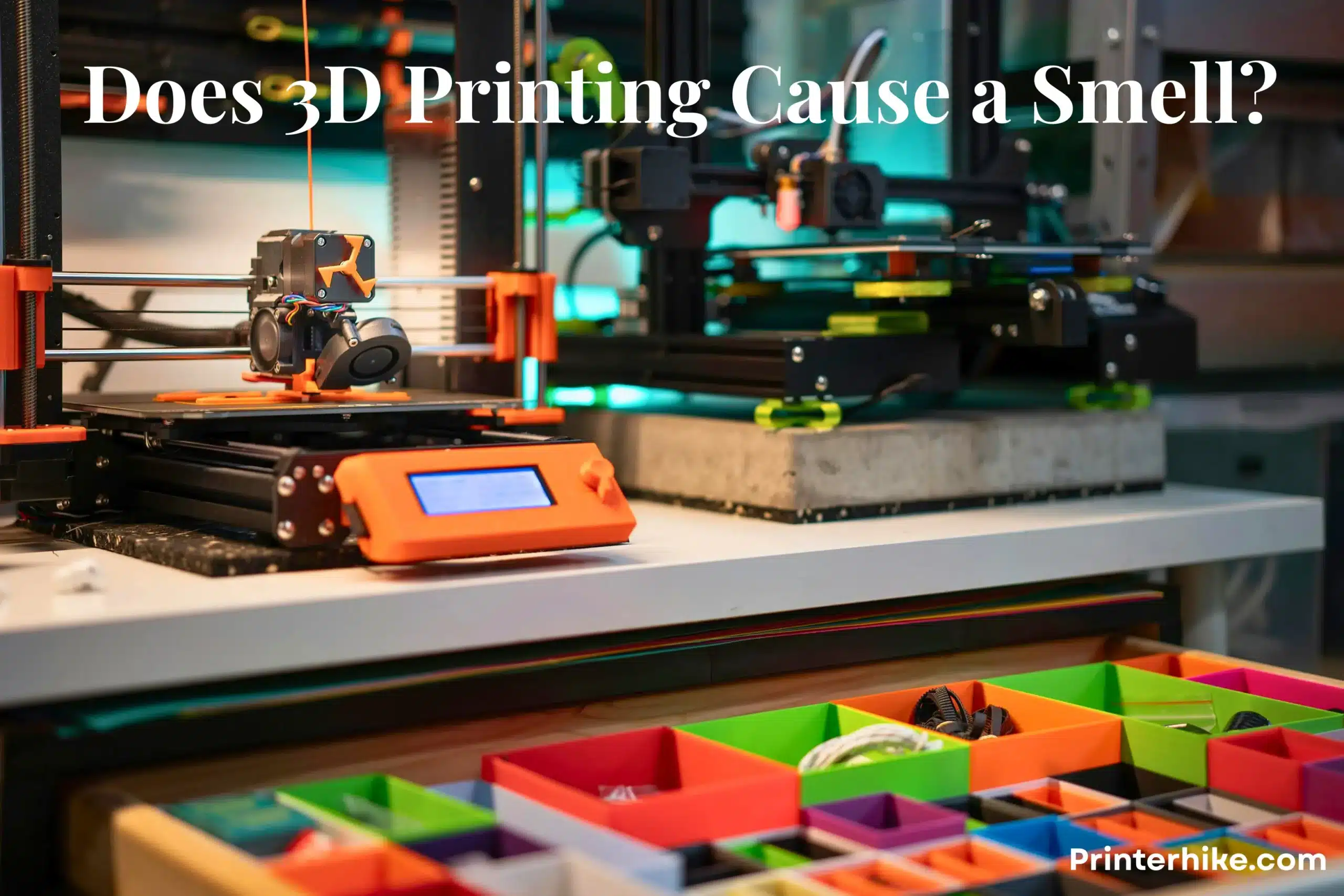 does 3d printing cause a smell