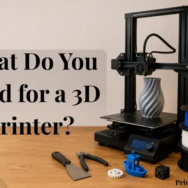What Do You Need for a 3D Printer