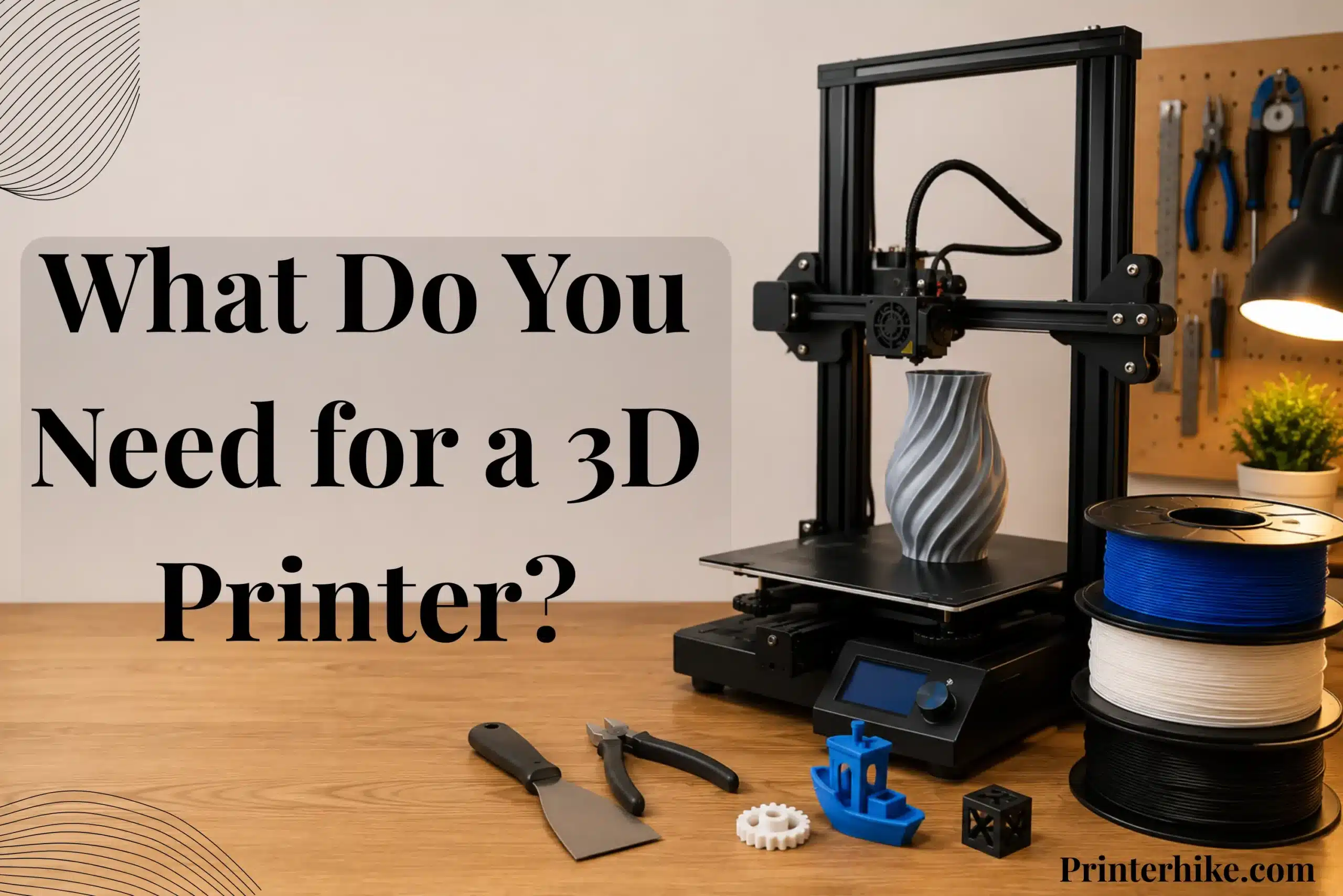 What Do You Need for a 3D Printer