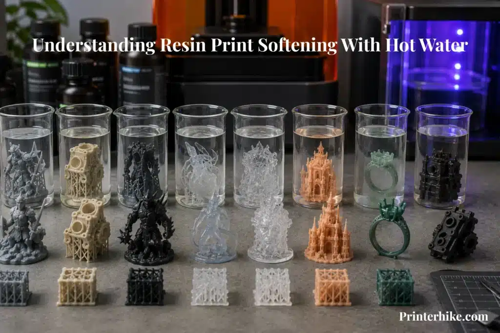 Does a hot water softener 3d print resin? 4 Which 3D Printing Resins Soften Most in Hot Water