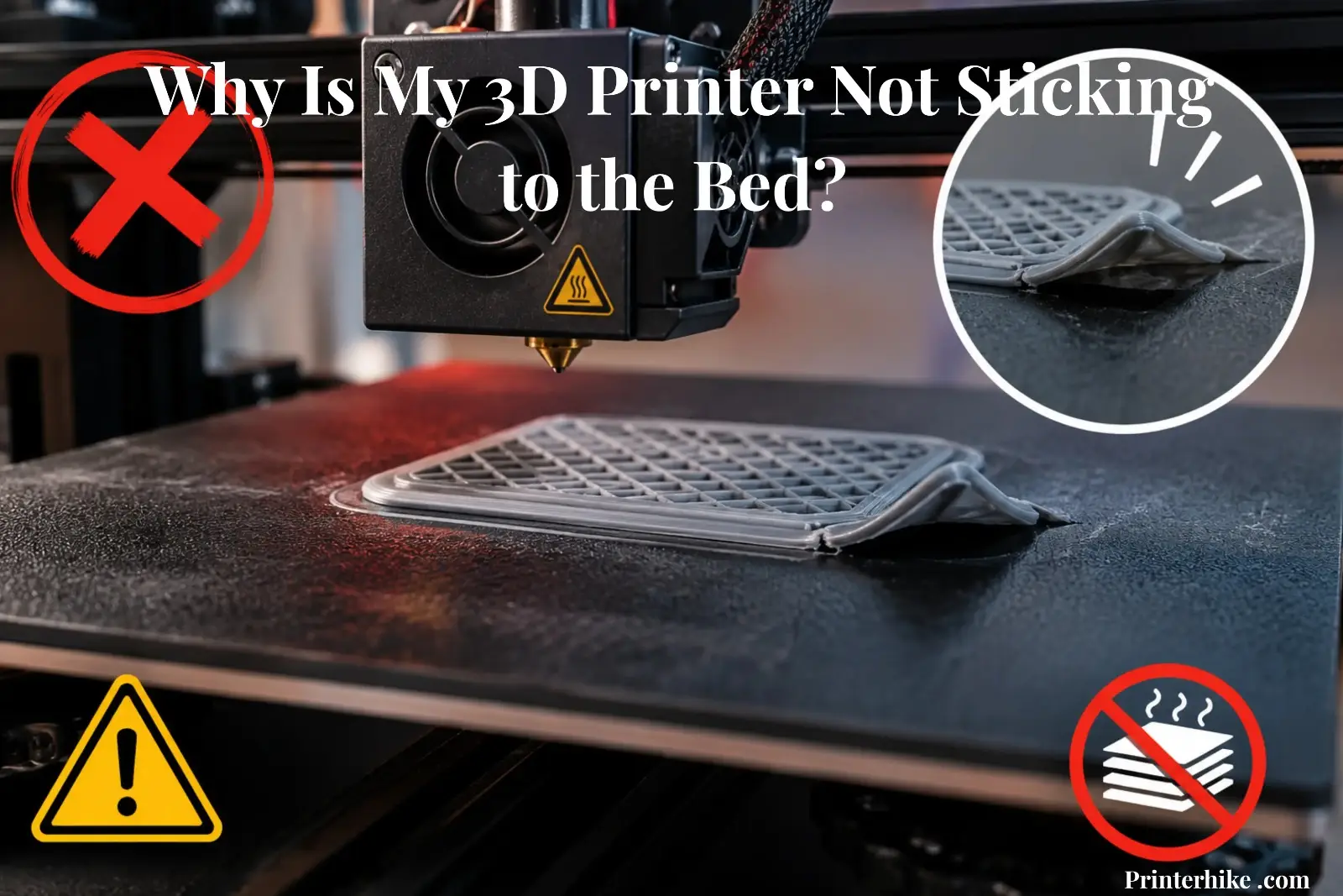 3D Printer Not Sticking to the Bed