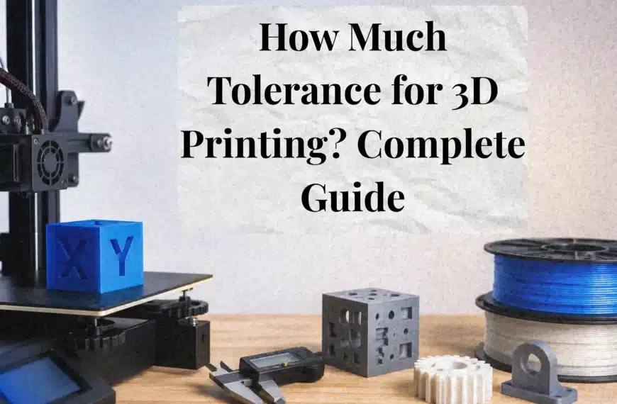 How much tolerance for 3D printing