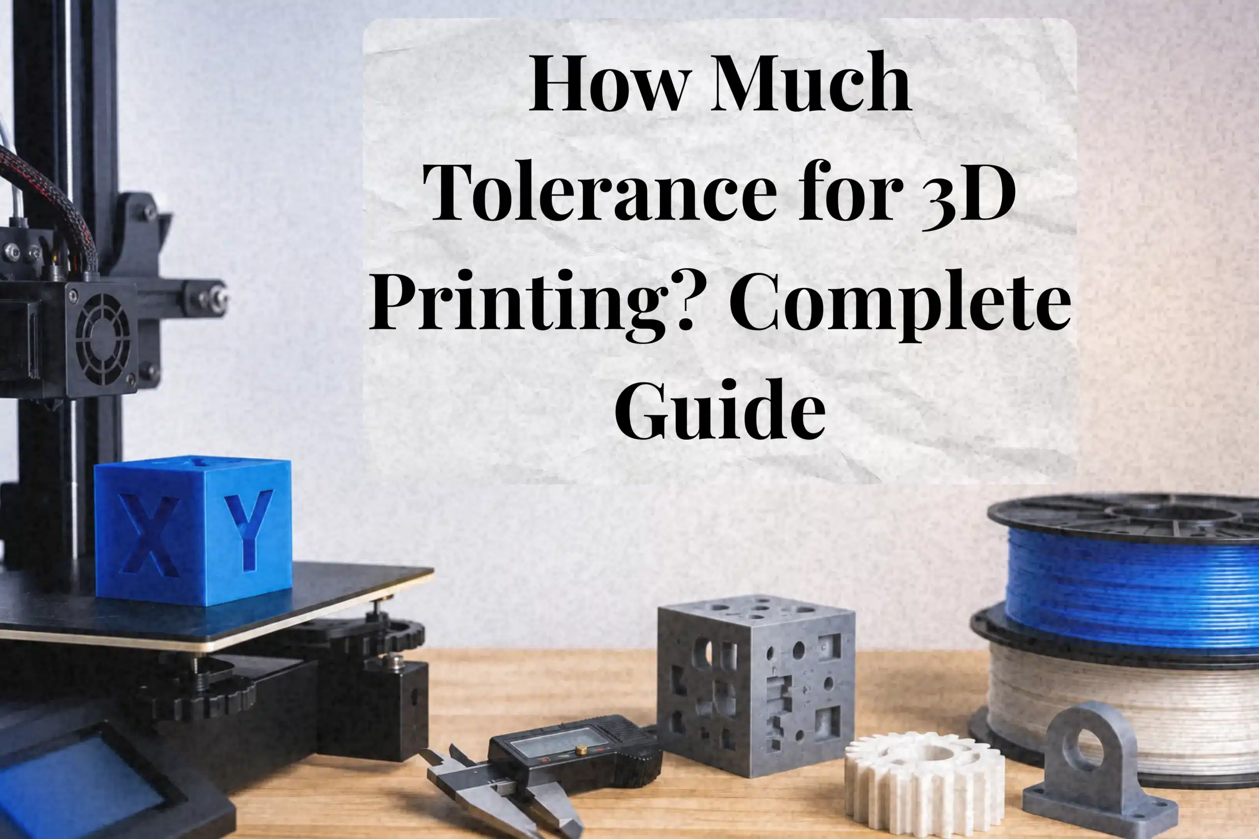 How much tolerance for 3D printing