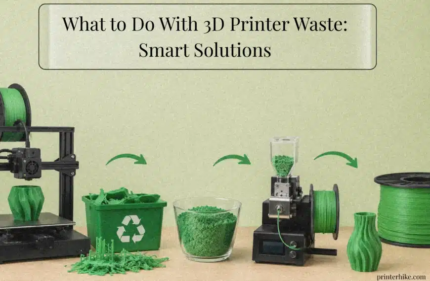 what to do with 3d printer waste